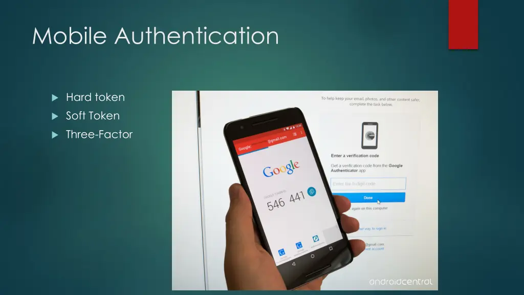 mobile authentication