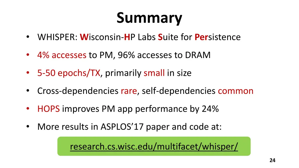 summary 1
