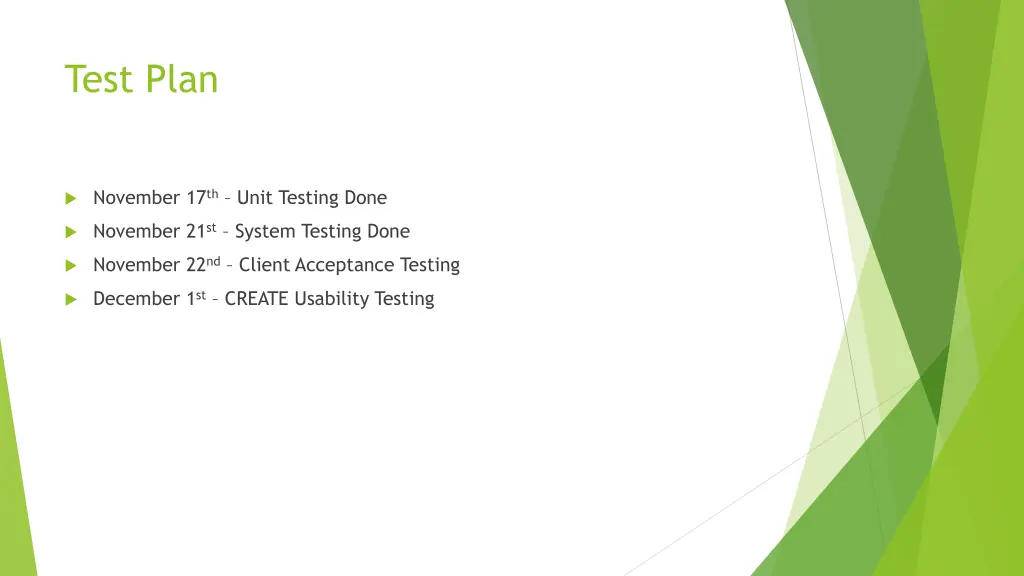 test plan