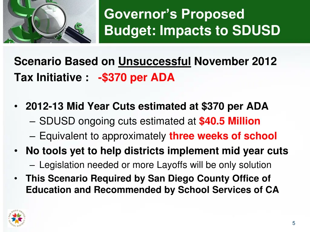 governor s proposed budget impacts to sdusd 1