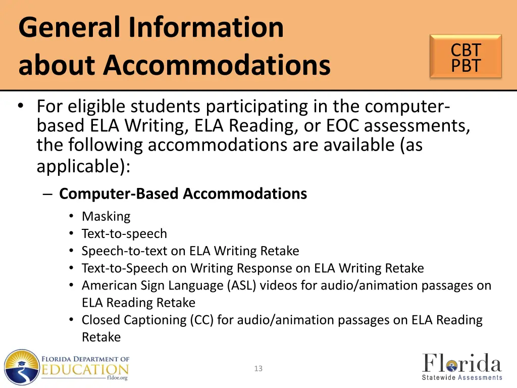general information about accommodations 1