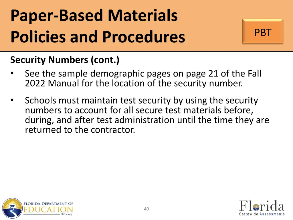 paper based materials policies and procedures 1