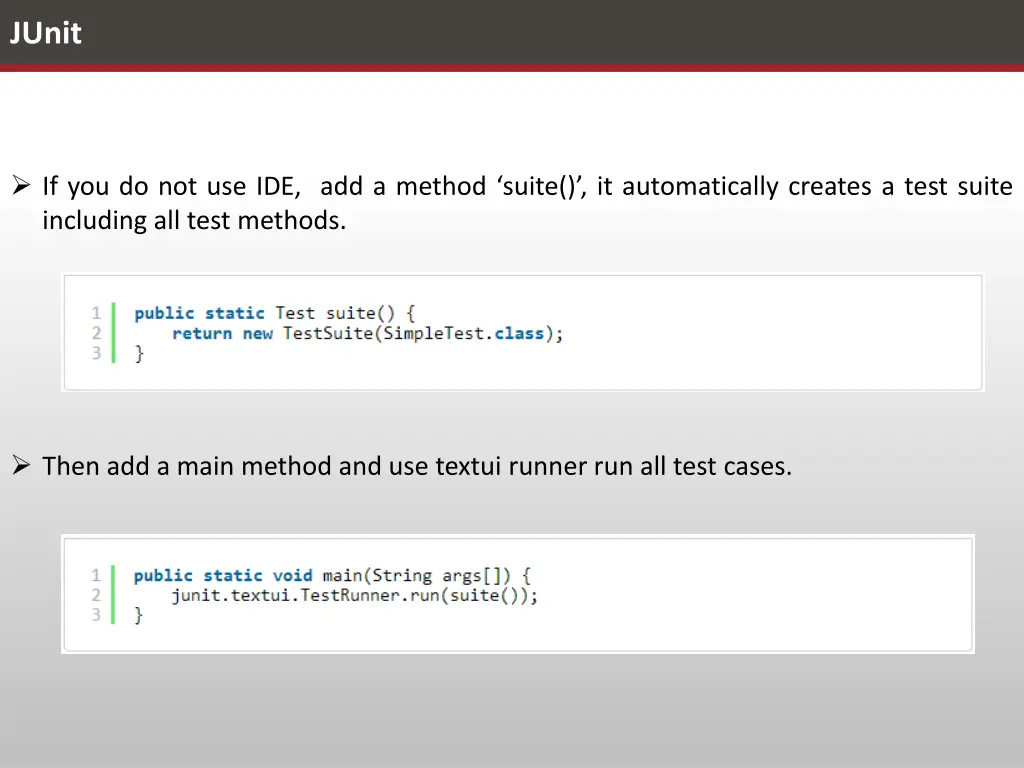 junit 2