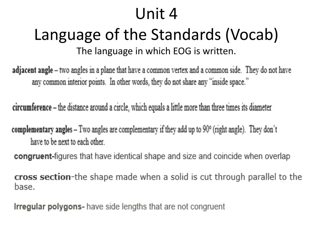 unit 4