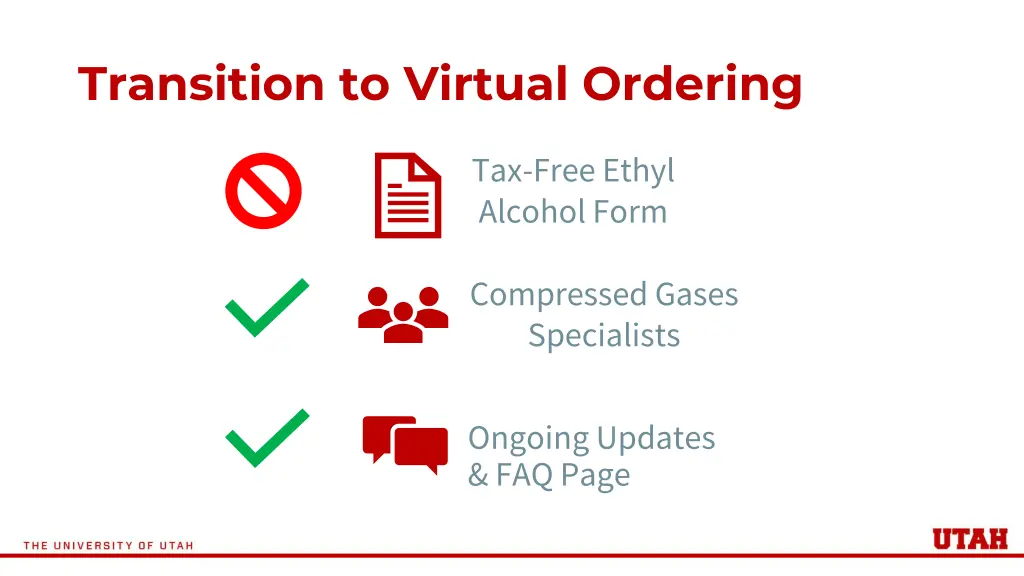transition to virtual ordering 1