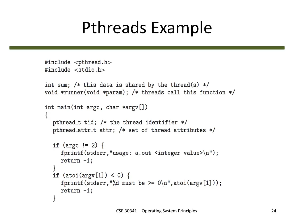 pthreads example
