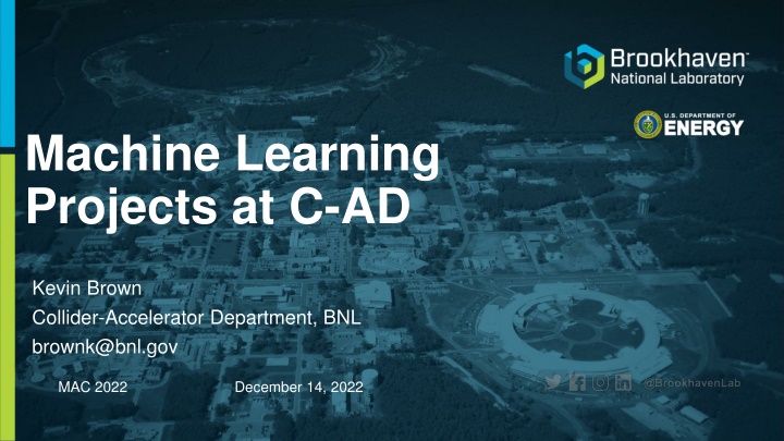 machine learning projects at c ad