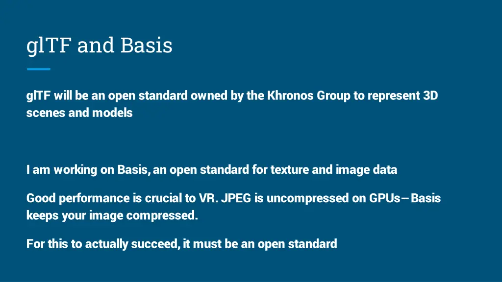 gltf and basis