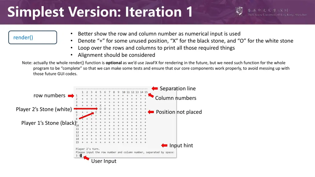 simplest version iteration 1 3