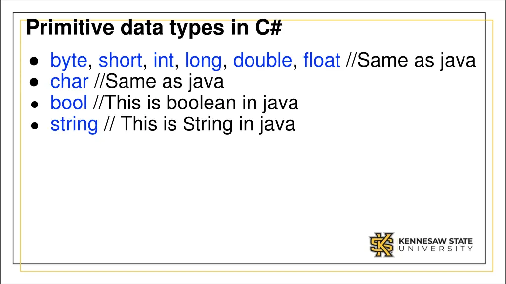 primitive data types in c byte short int long