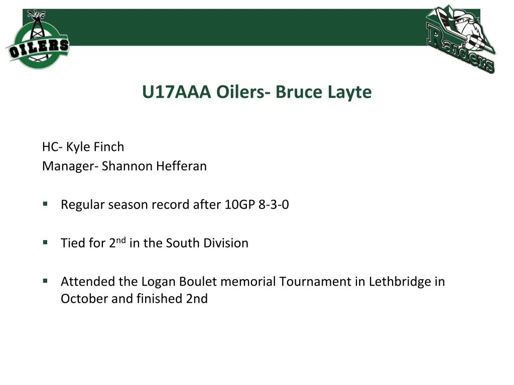 u17aaa oilers bruce layte