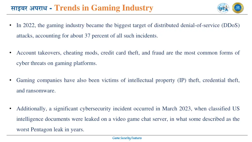 trends in gaming industry