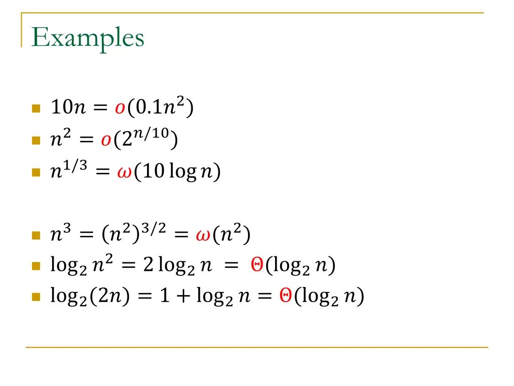 examples