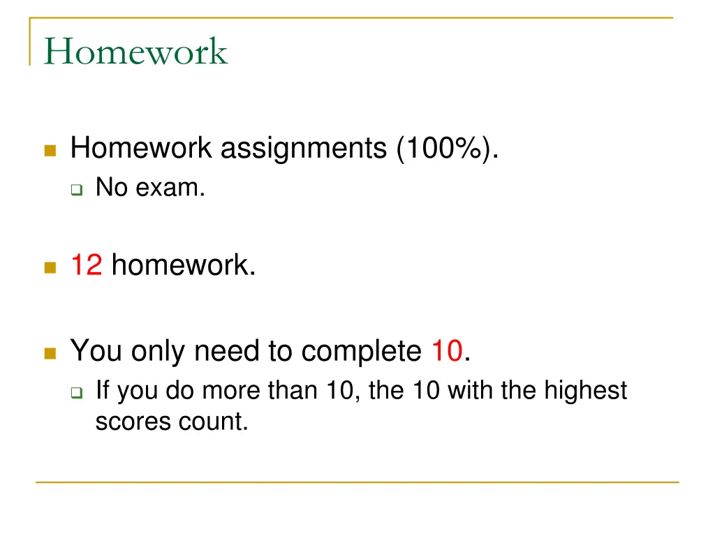 homework