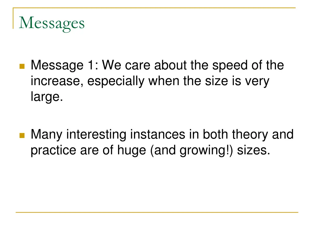 messages