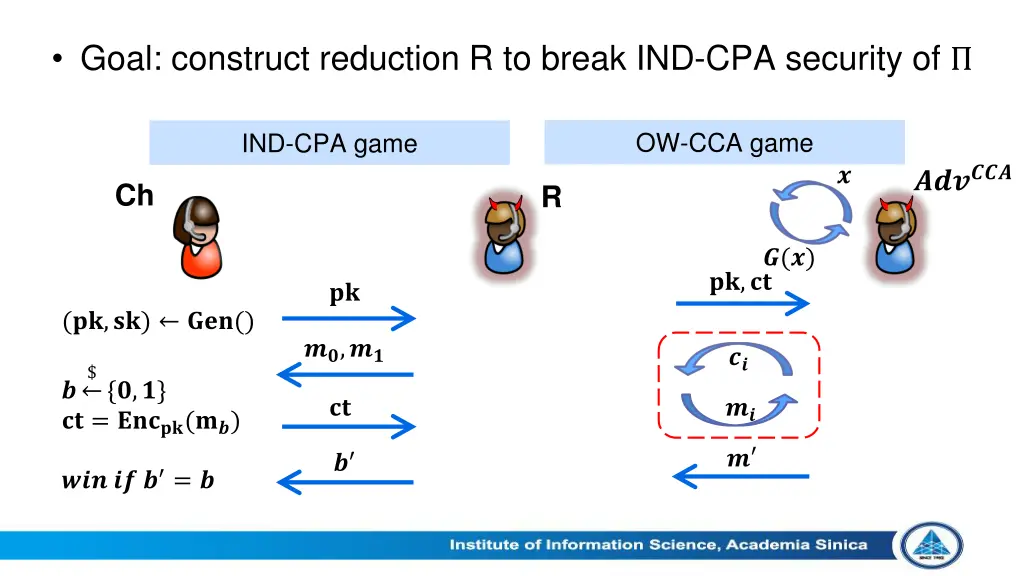 goal construct reduction r to break 1