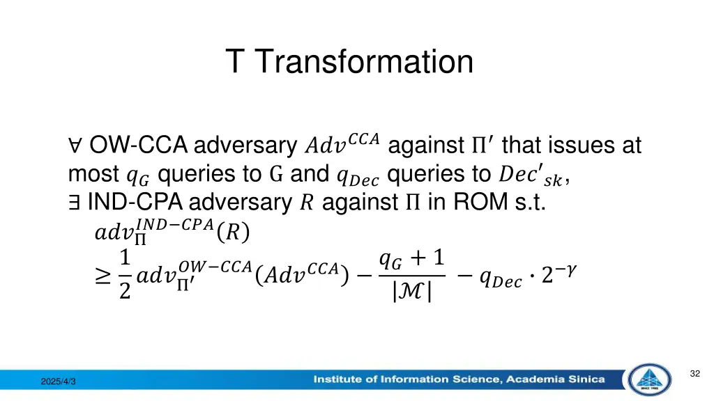 t transformation 5