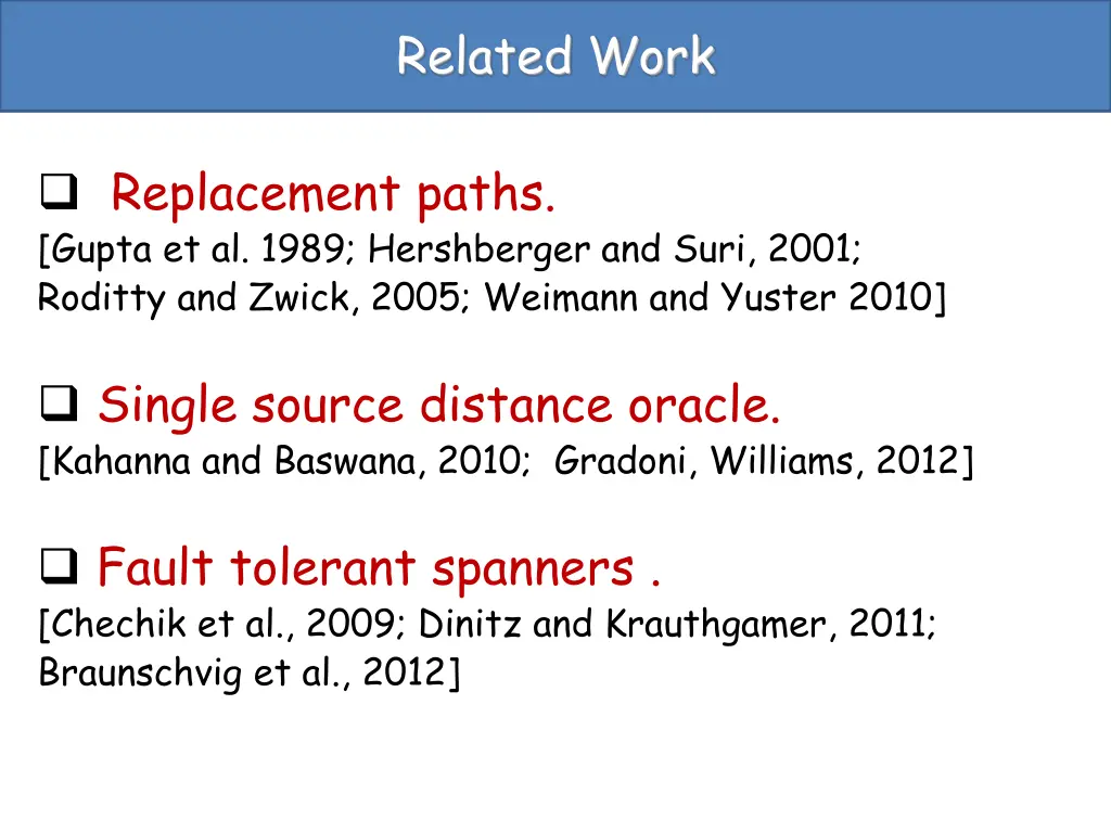 related work