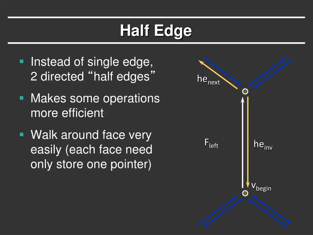 half edge