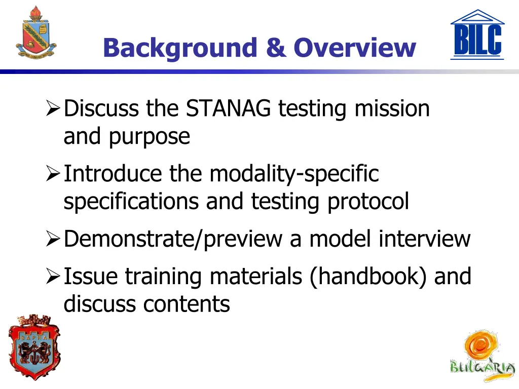background overview