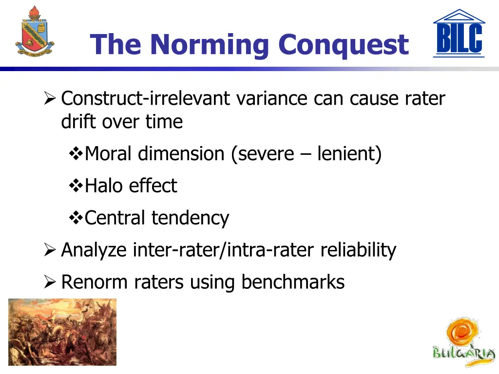 the norming conquest