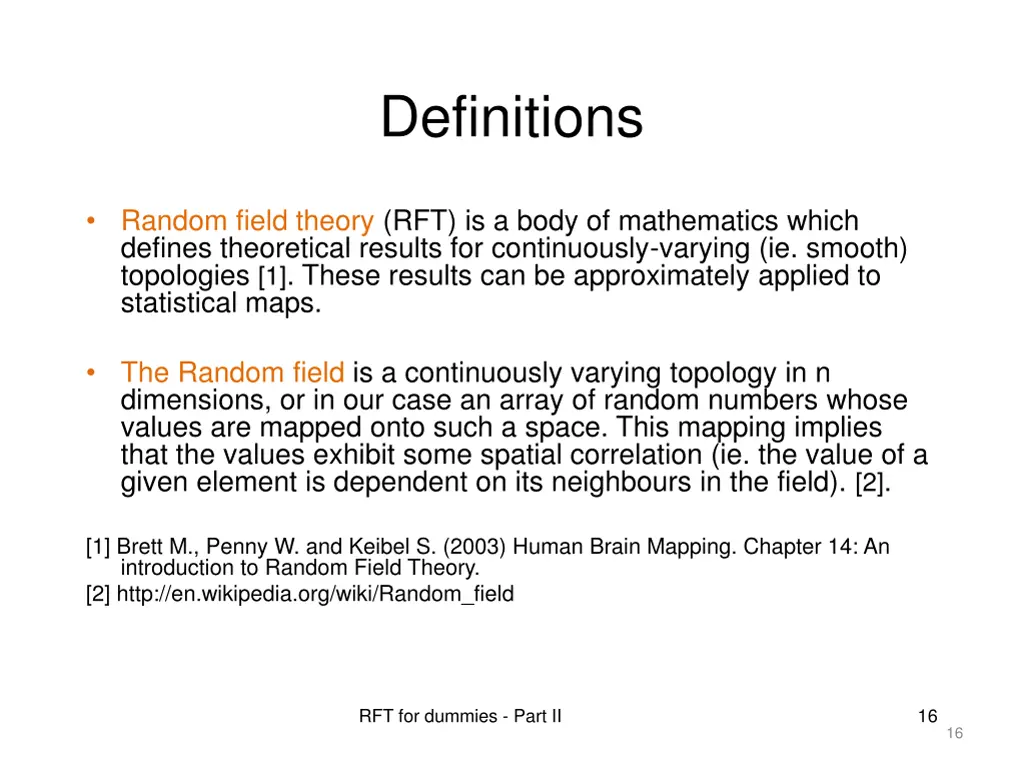 definitions