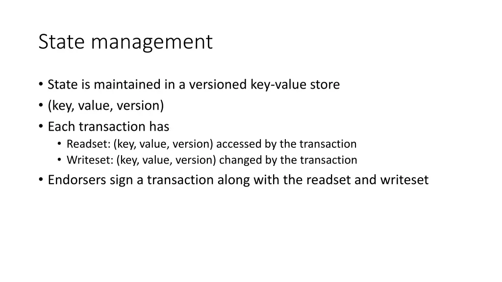 state management