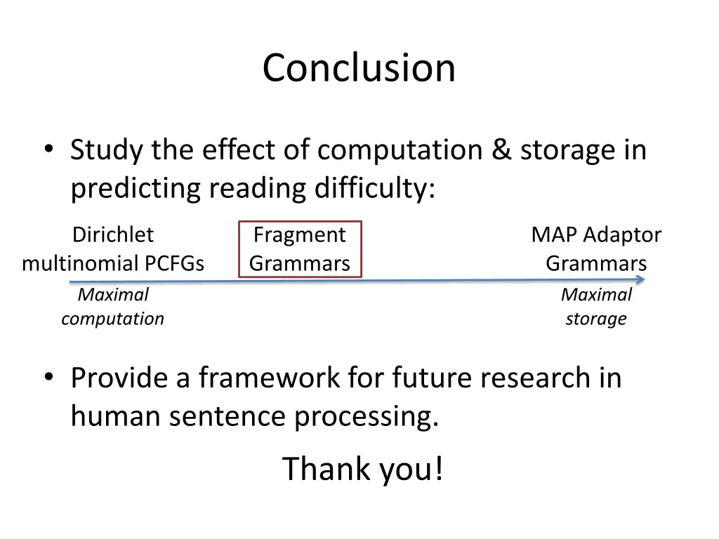 conclusion