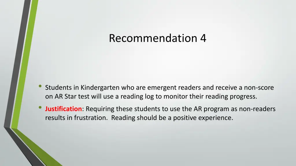 recommendation 4