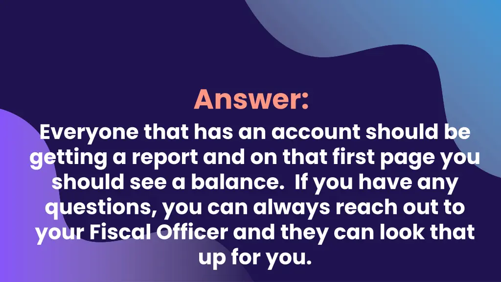 answer