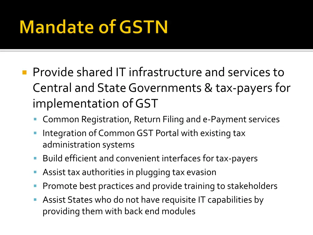 provide shared it infrastructure and services