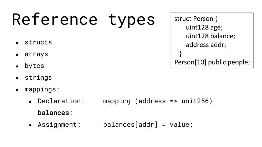 reference types