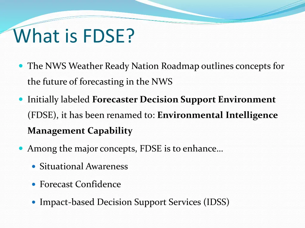 what is fdse