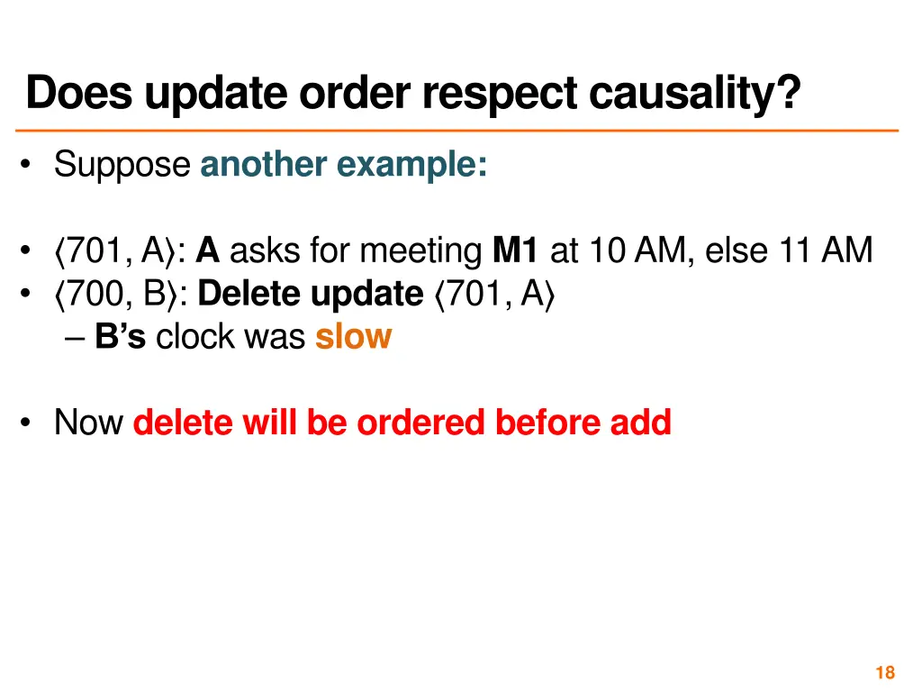 does update order respect causality