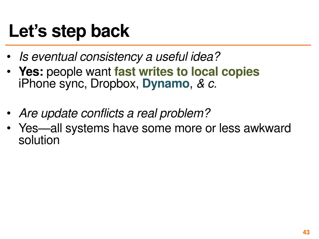 let s step back