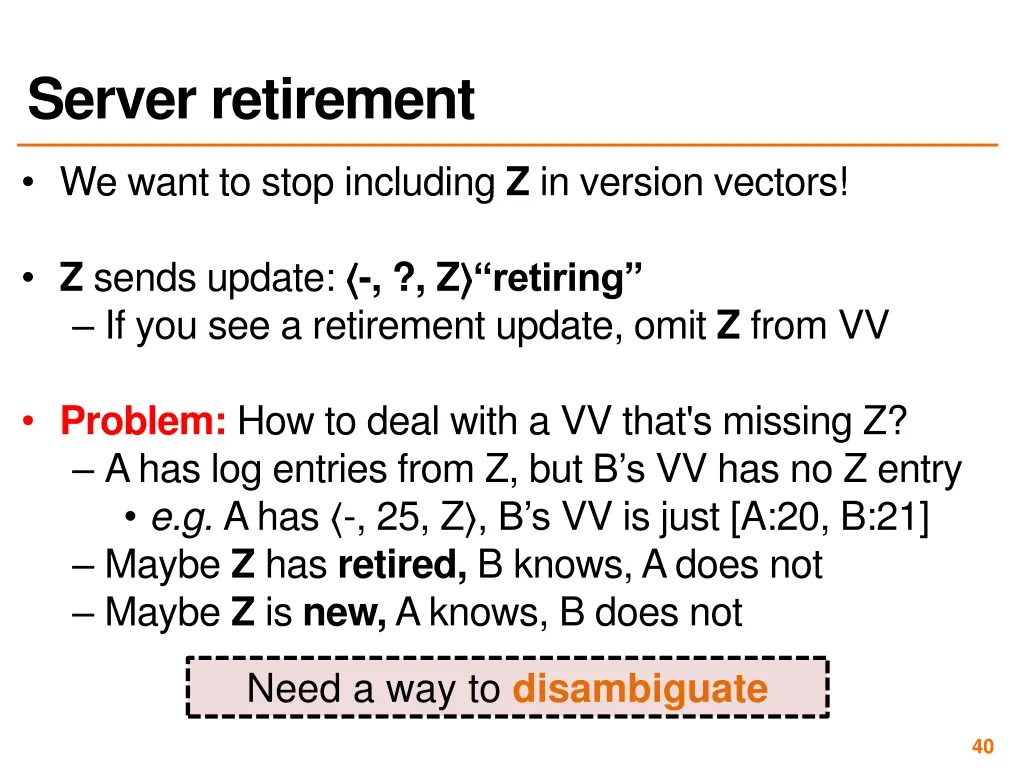 server retirement