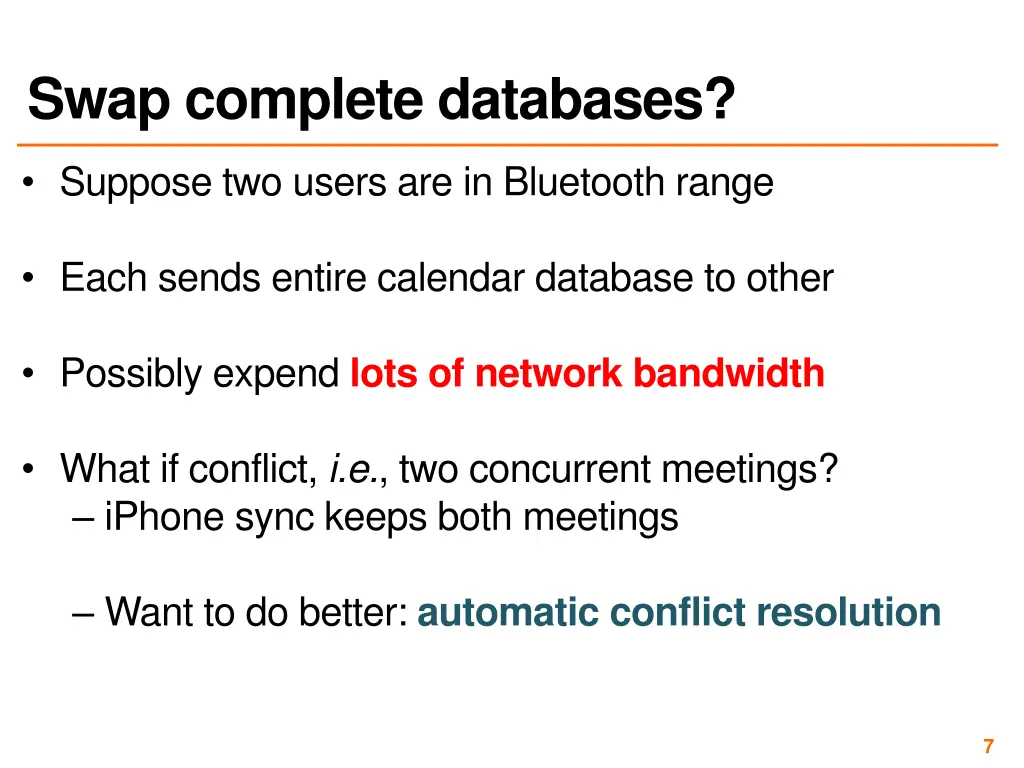 swap complete databases