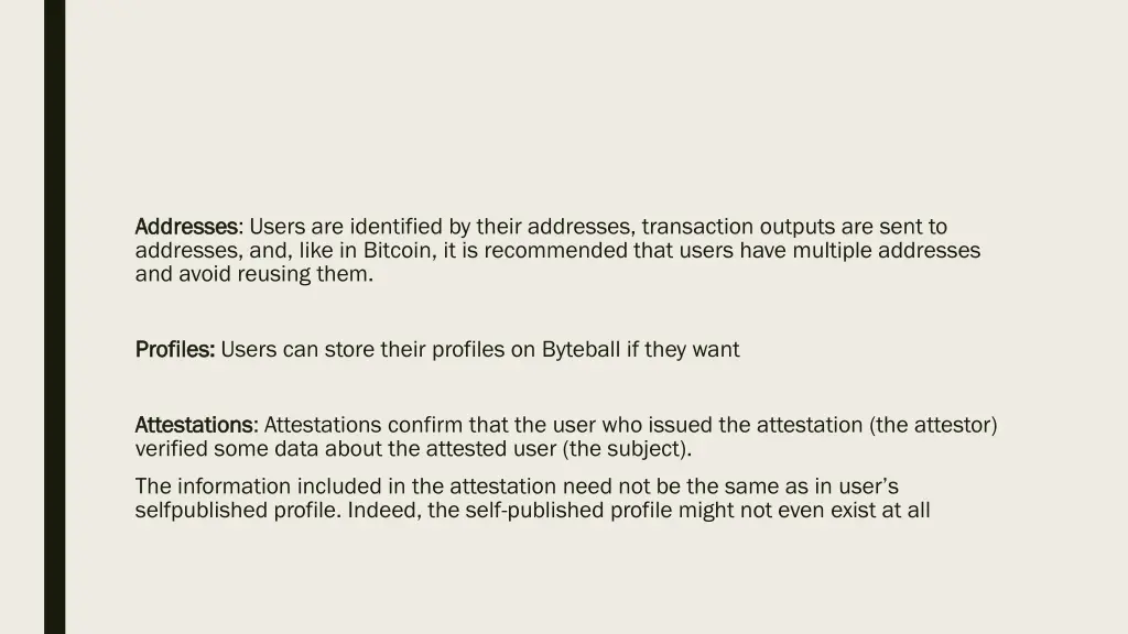 addresses addresses users are identified by their