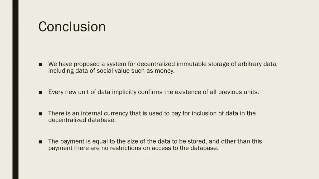 conclusion