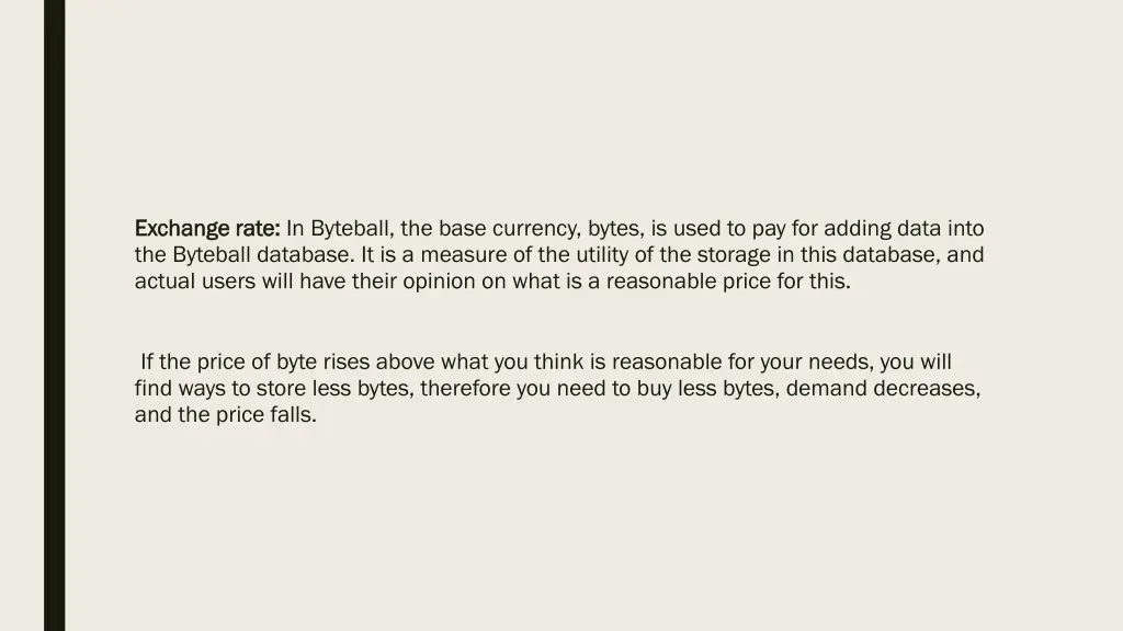 exchange exchange rate the byteball database