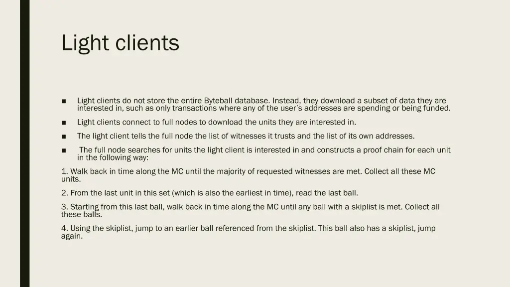 light clients