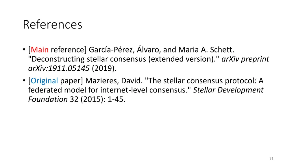 references
