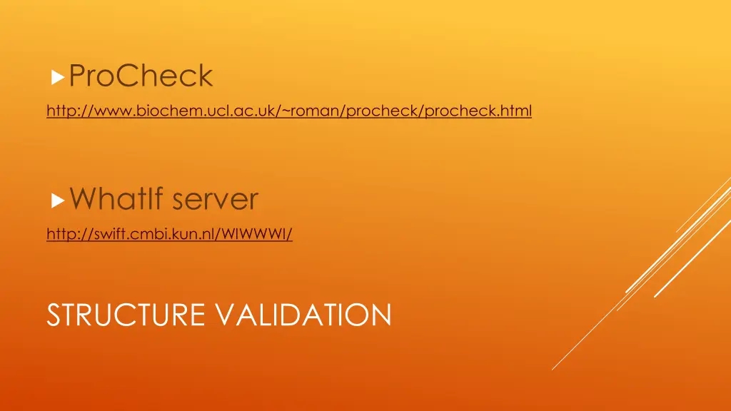 procheck