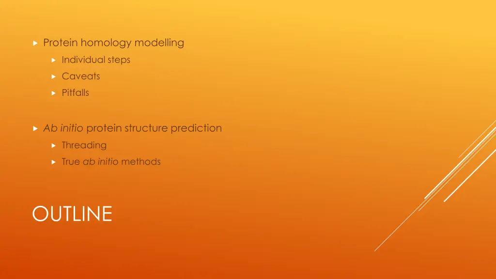 protein homology modelling