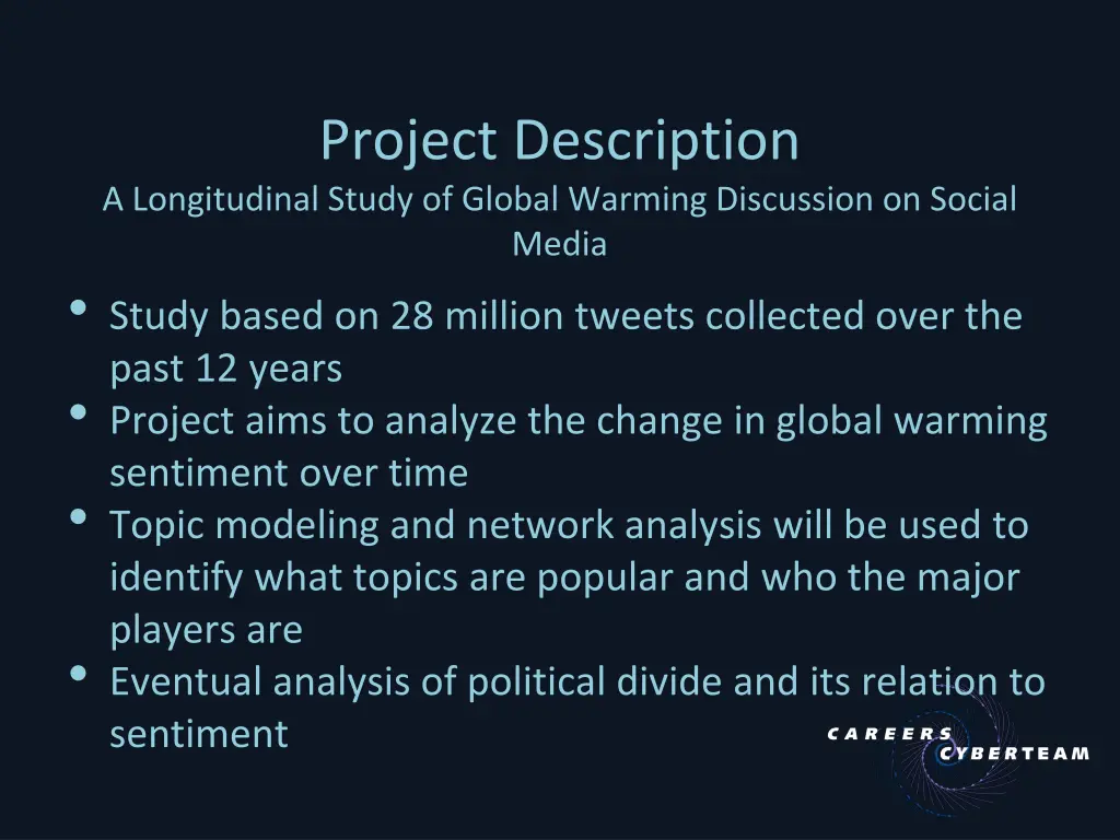 project description a longitudinal study