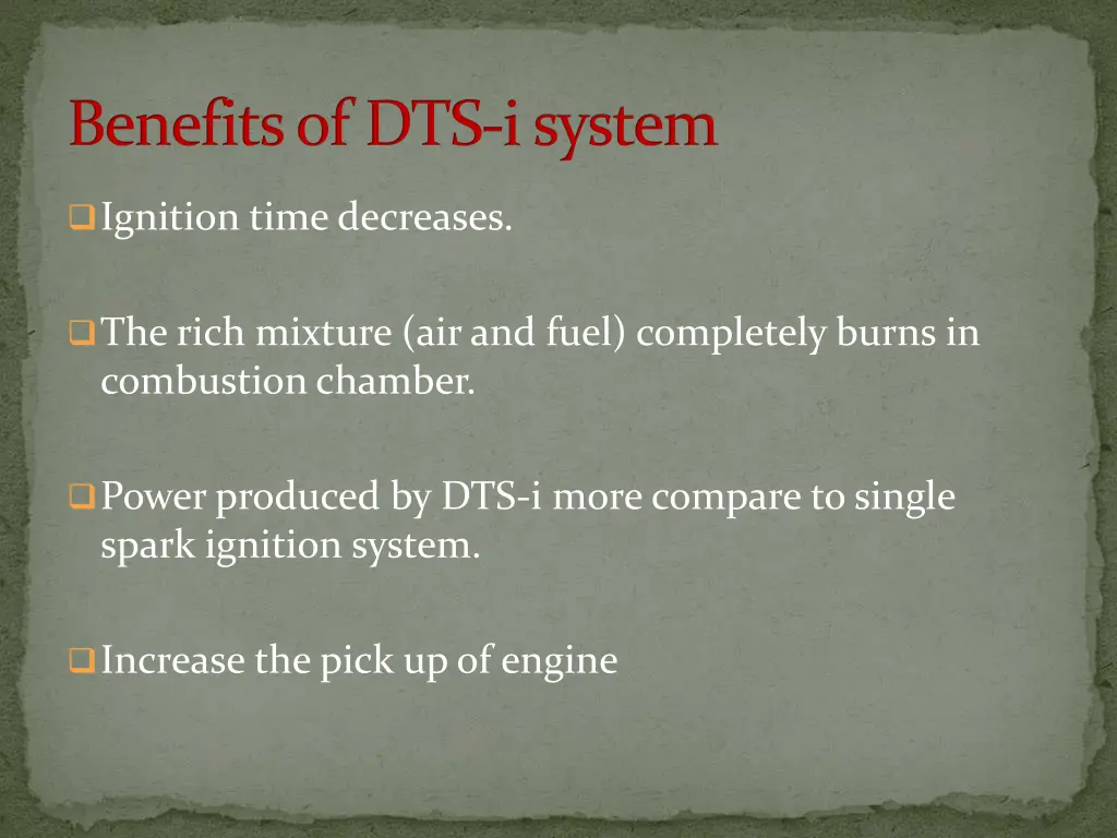 benefits of dts isystem