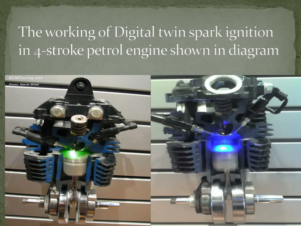 the working of digital twin spark ignition