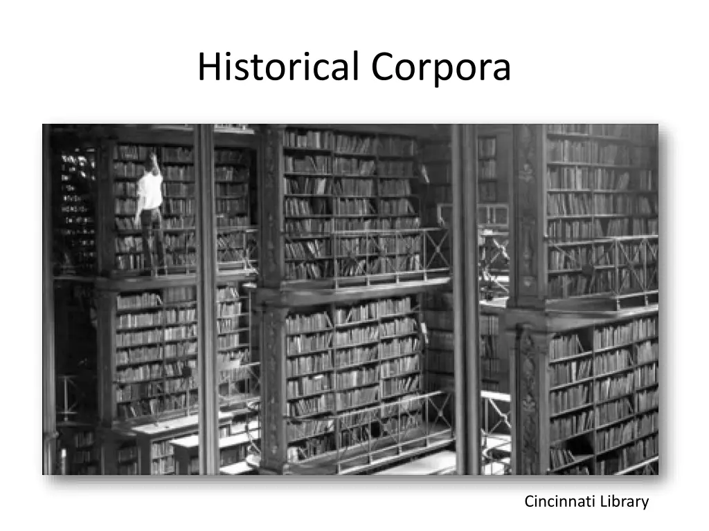 historical corpora