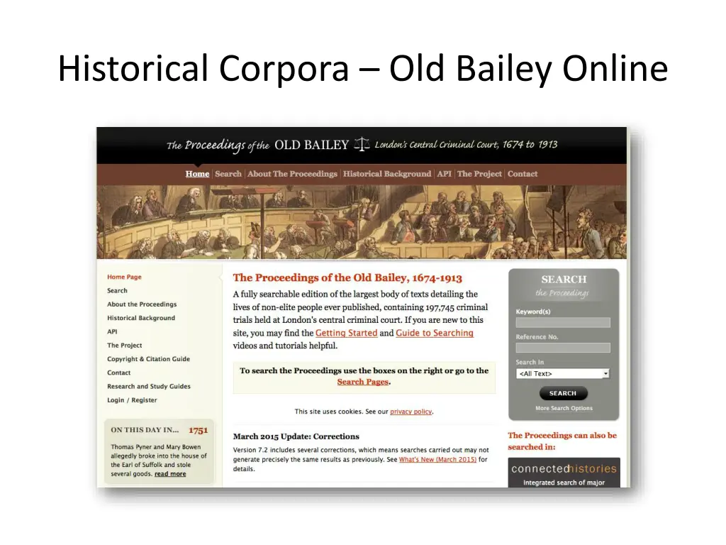 historical corpora old bailey online