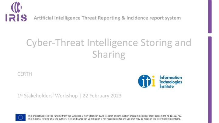 artificial intelligence threat reporting